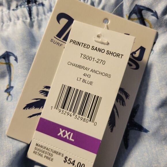 "Trunks" men's swimming trunks Size: XXL mesh lining, quick dry  NWT - Picture 7 of 10